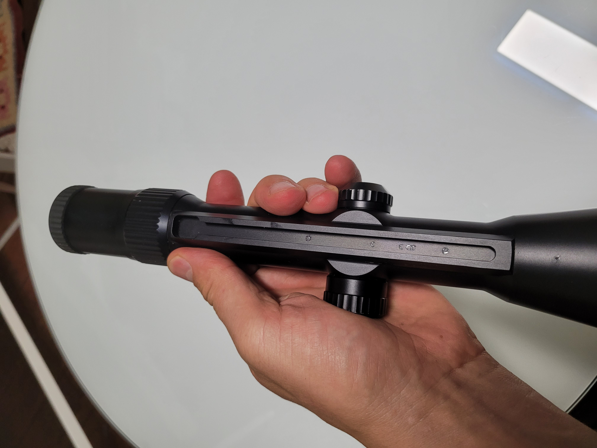 Docter Unipoint 2,5-10x50 Zielfernrohr mit Zeiss Innenschiene und Leuchtabsehen – Bild 4