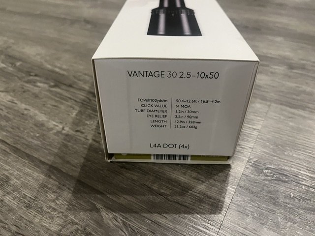 HAWKE 14325 VANTAGE HD 30 2.5-10x50 L4A DOT ABSEHEN – Bild 3
