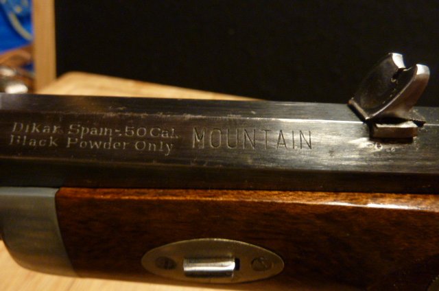 Vorderlader Pistole DIKAR Spain Cal. 50 MOUNTAIN – Bild 2