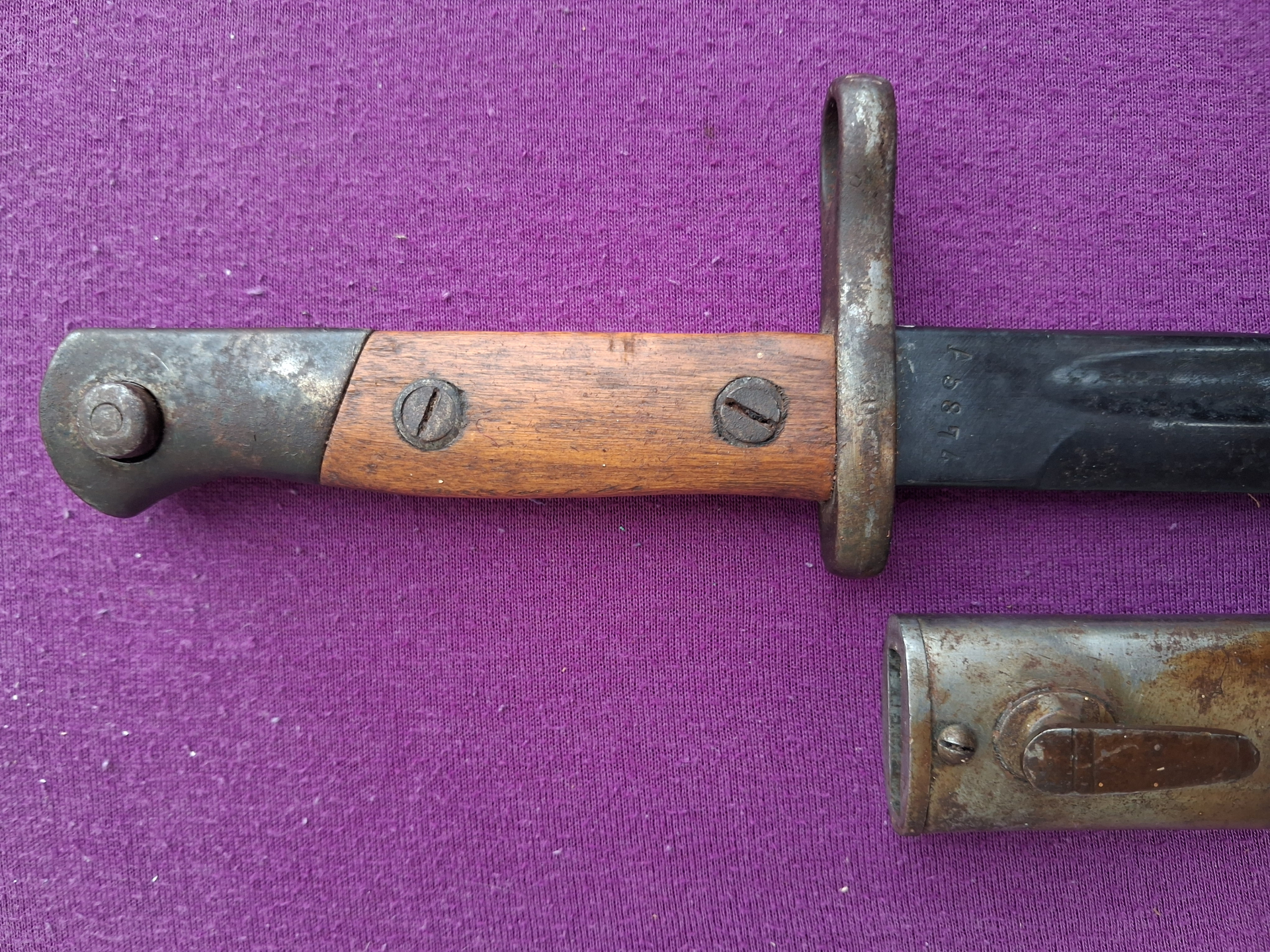 Spanien M1893, Mauser M1916 Toledo Bajonett – Bild 4