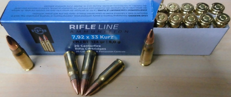 Munition PPU 8x33 VM – Bild 1