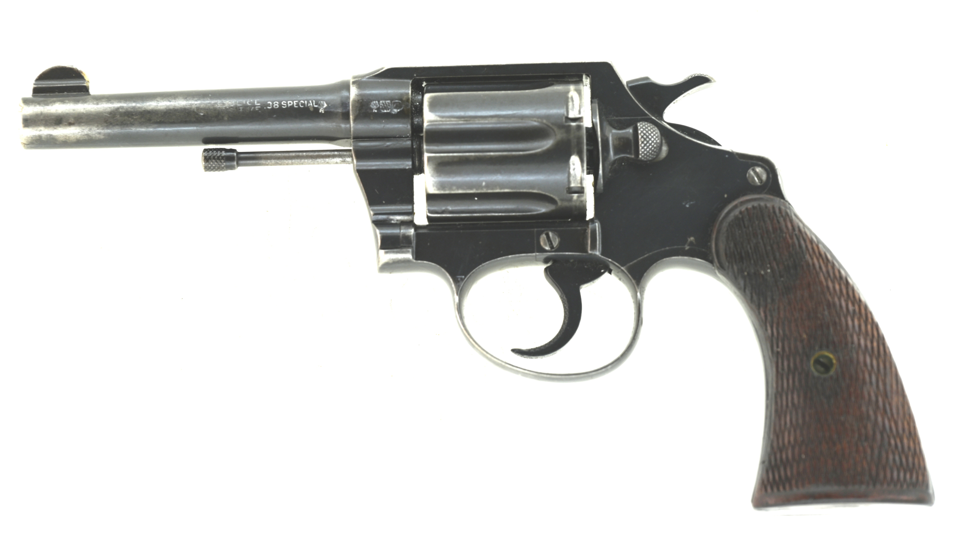 Sammlerwaffe Revolver Dienstwaffe Polizeirevolver Colt Police Positive Kal. .38 Special, Bj. 1937 – Bild 2