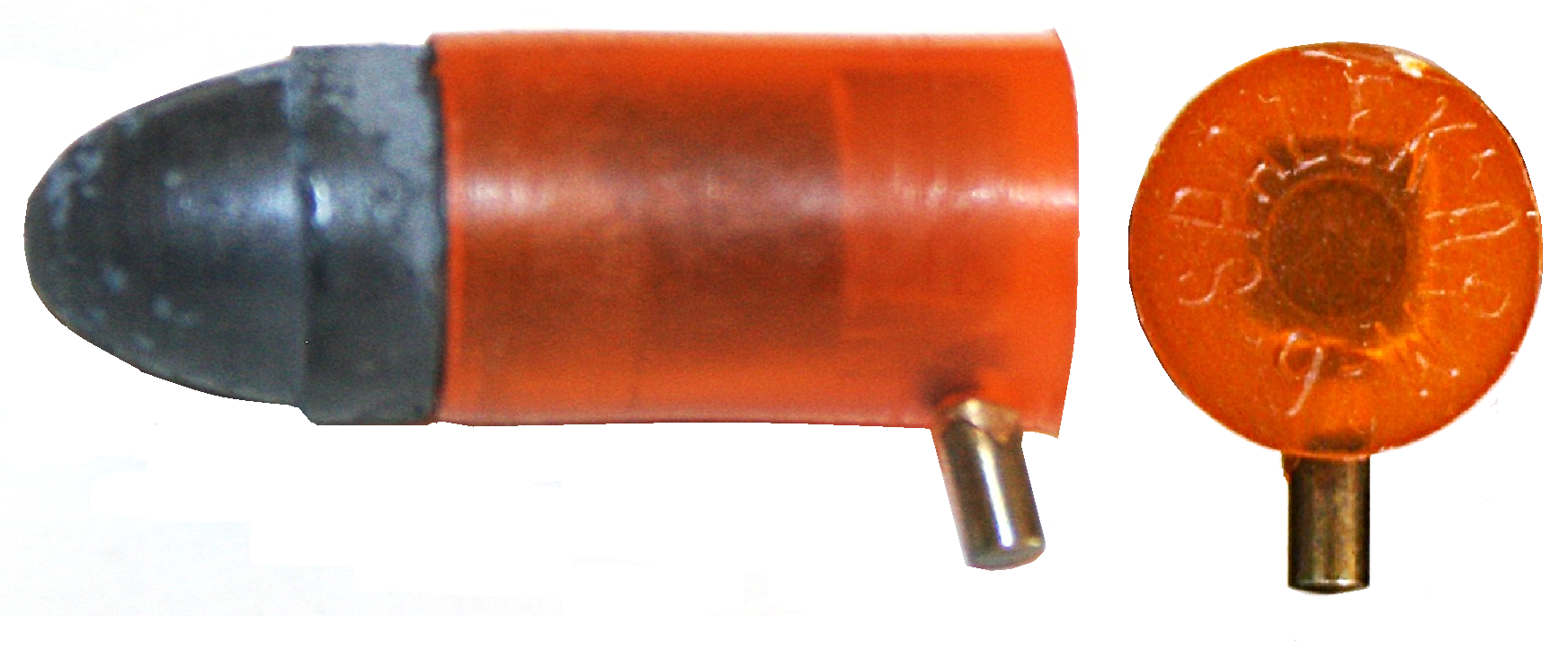Stiftfeuerpatrone Kal. 9 mm mit Kunststoffhülse SPALEK – Bild 1