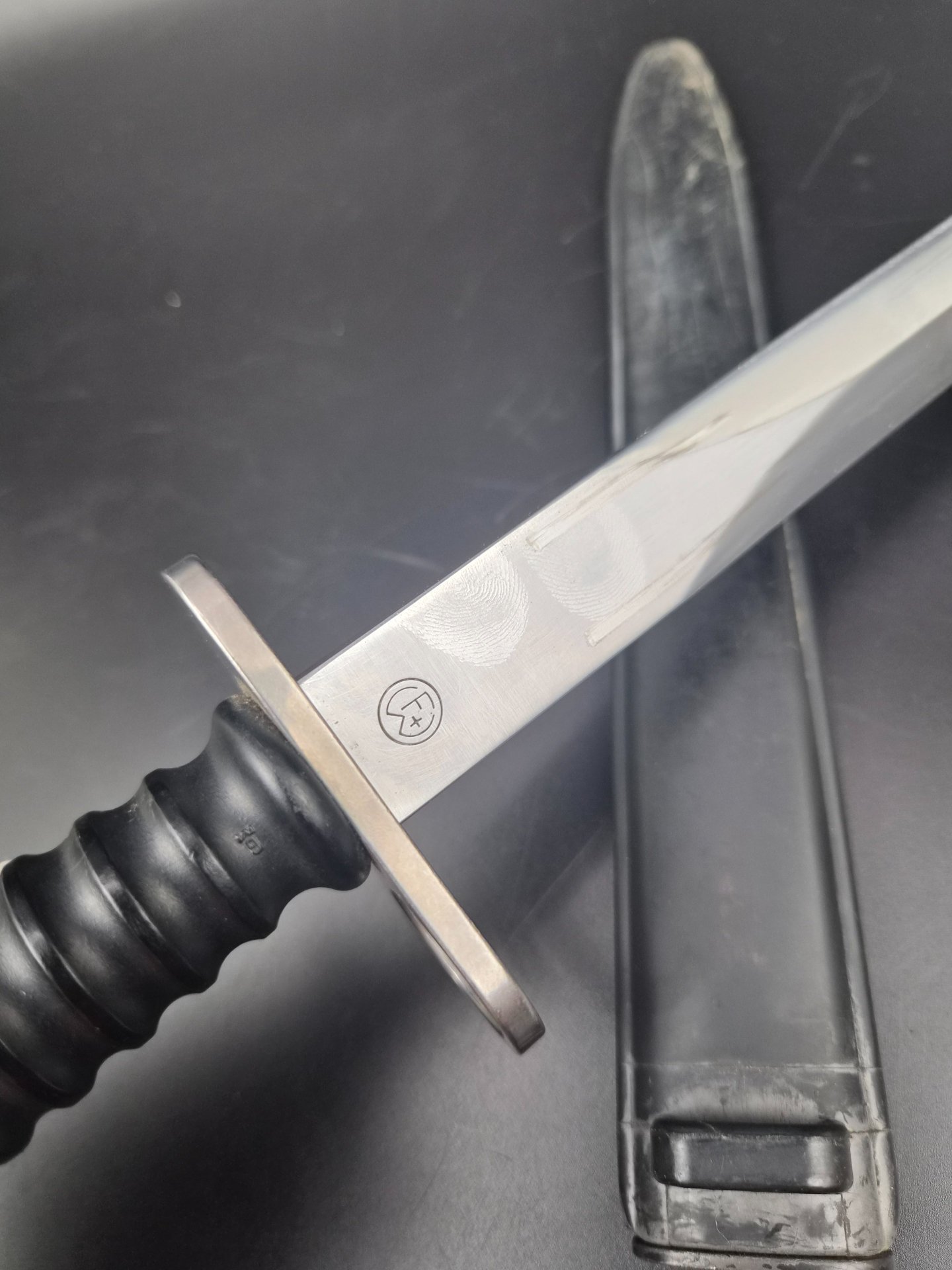 Bajonett schweiz Modell 1957 (Mod. 1957) für Sturmgewehr 57, Victorinox – Bild 2