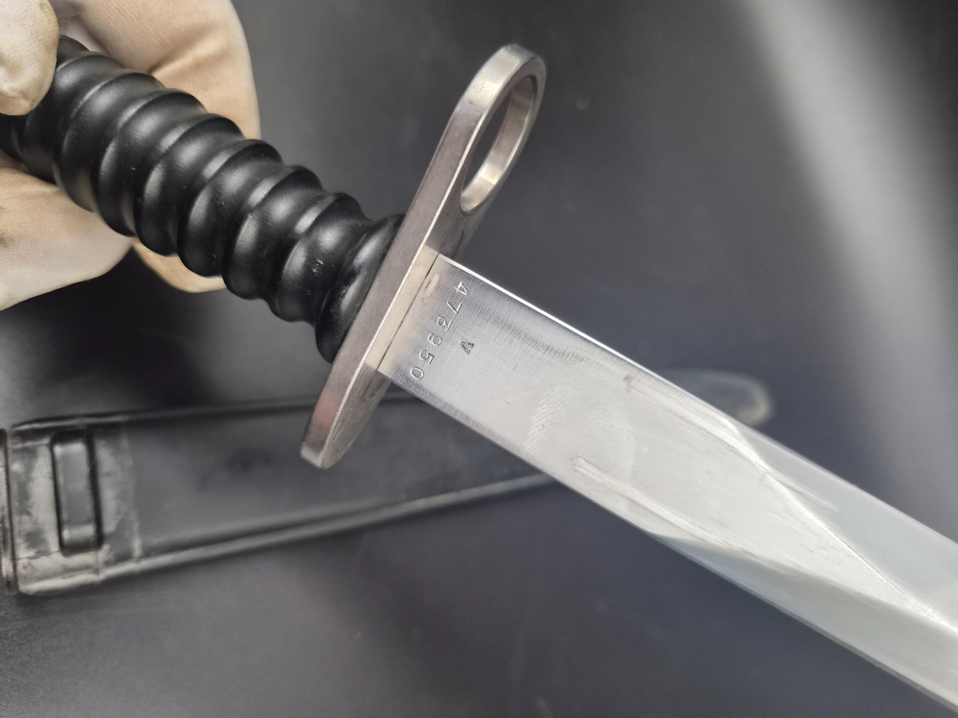 Bajonett schweiz Modell 1957 (Mod. 1957) für Sturmgewehr 57, Victorinox – Bild 5