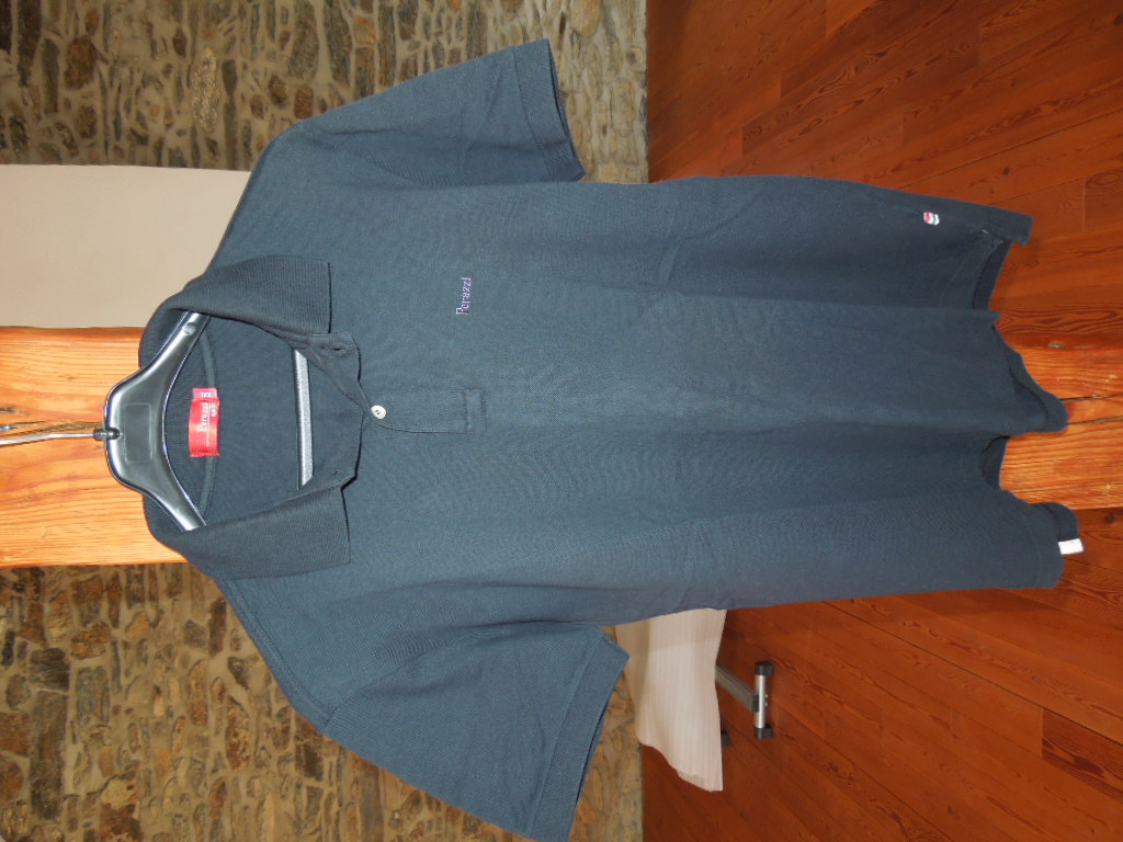 Original PERAZZI Polo-Hemd Short Arm Navy Blue Gr. 50/52 TOP verarbeitet! – Bild 1