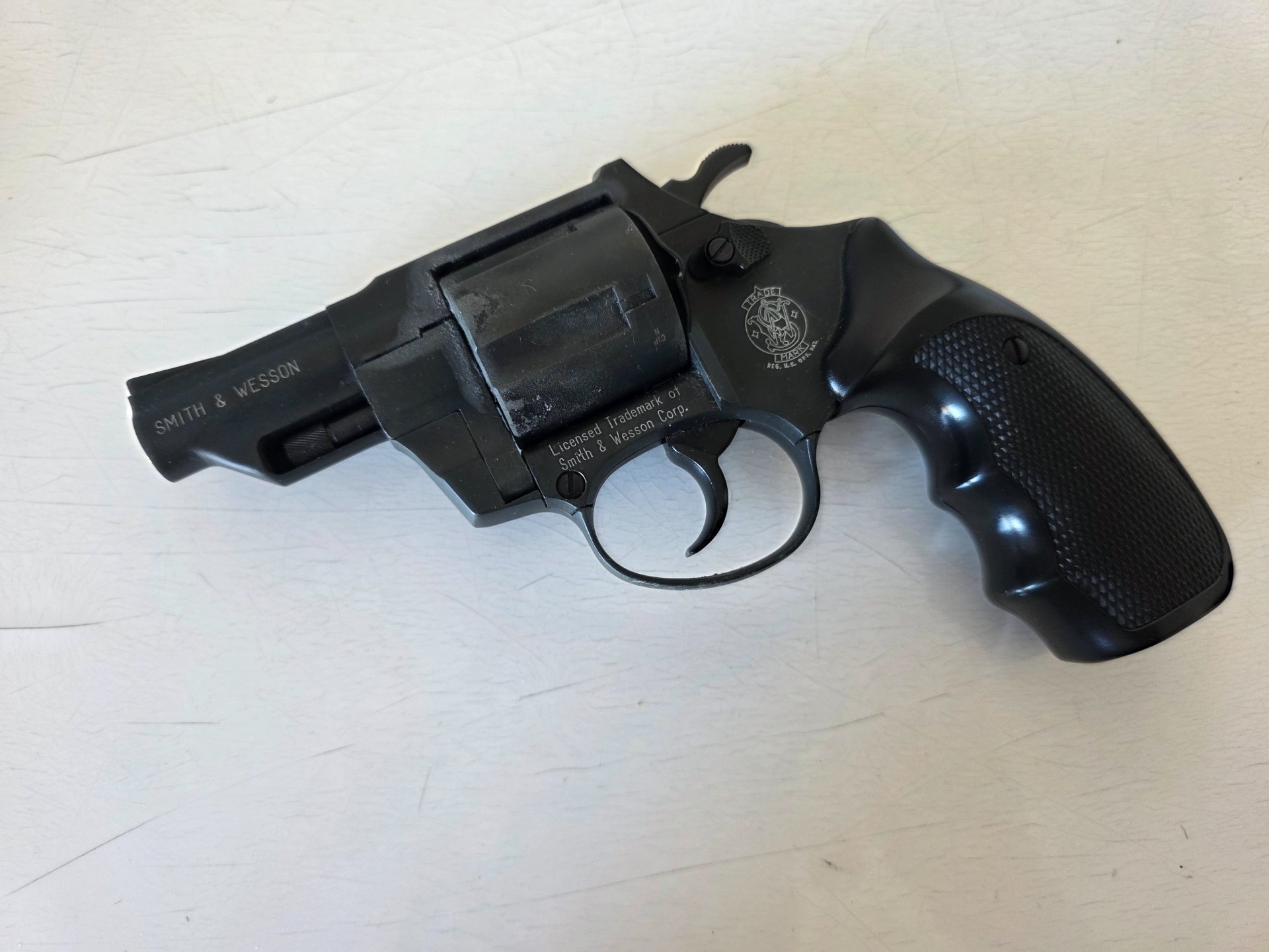 Smith & Wesson Combat Schreckschuss Revolver 9 mm R.K. schwarz – Bild 1