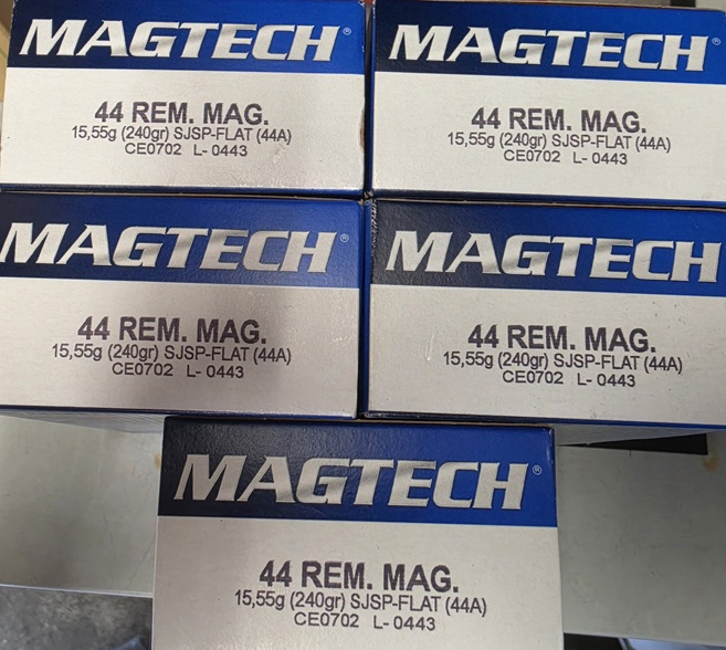 250 Schuss Magtech .44 Magnum – Bild 1