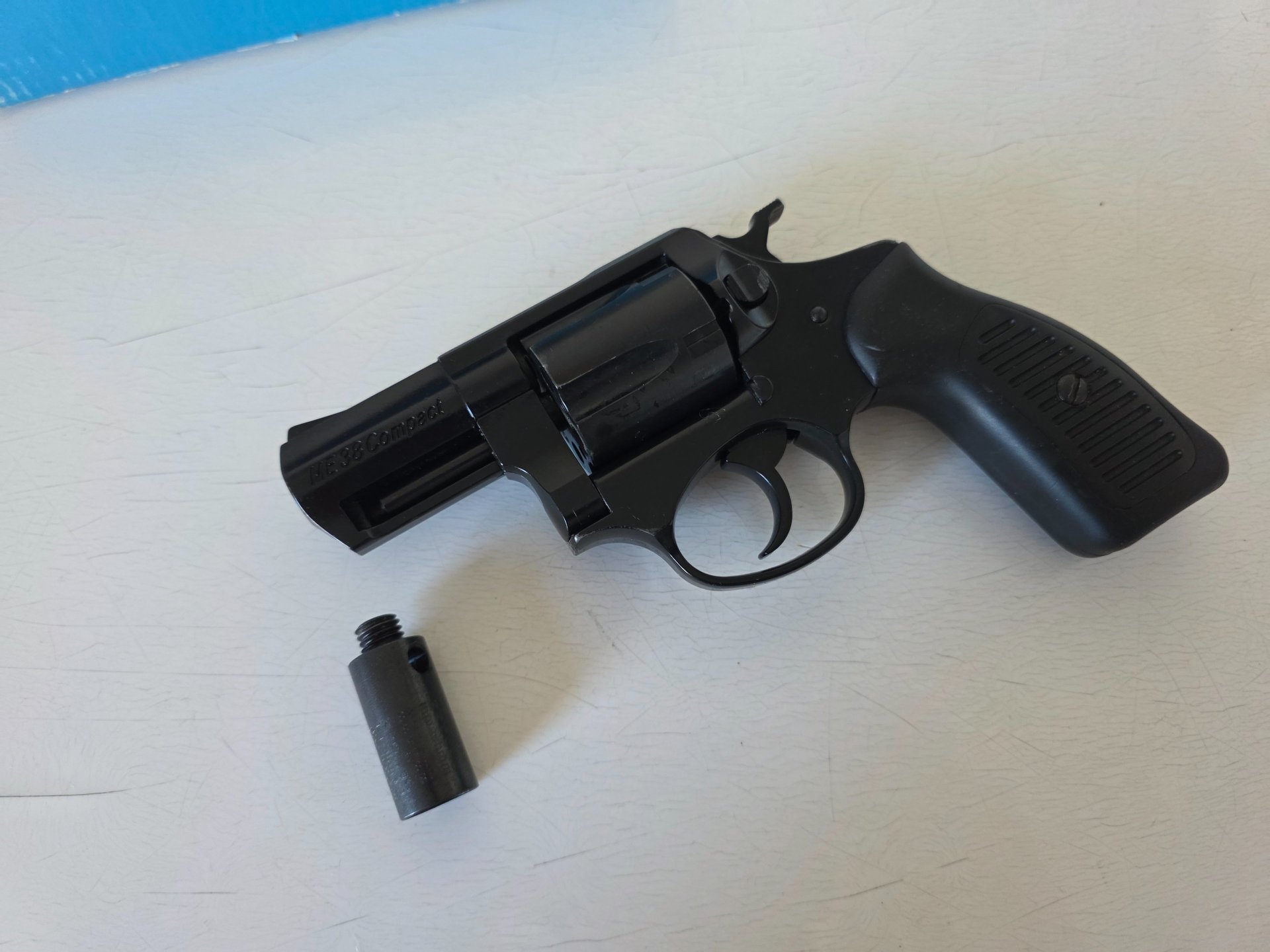 ME 38 Compact, Revolver Kal. .380 / 9 mm R Knall, schwarz brüniert – Bild 1