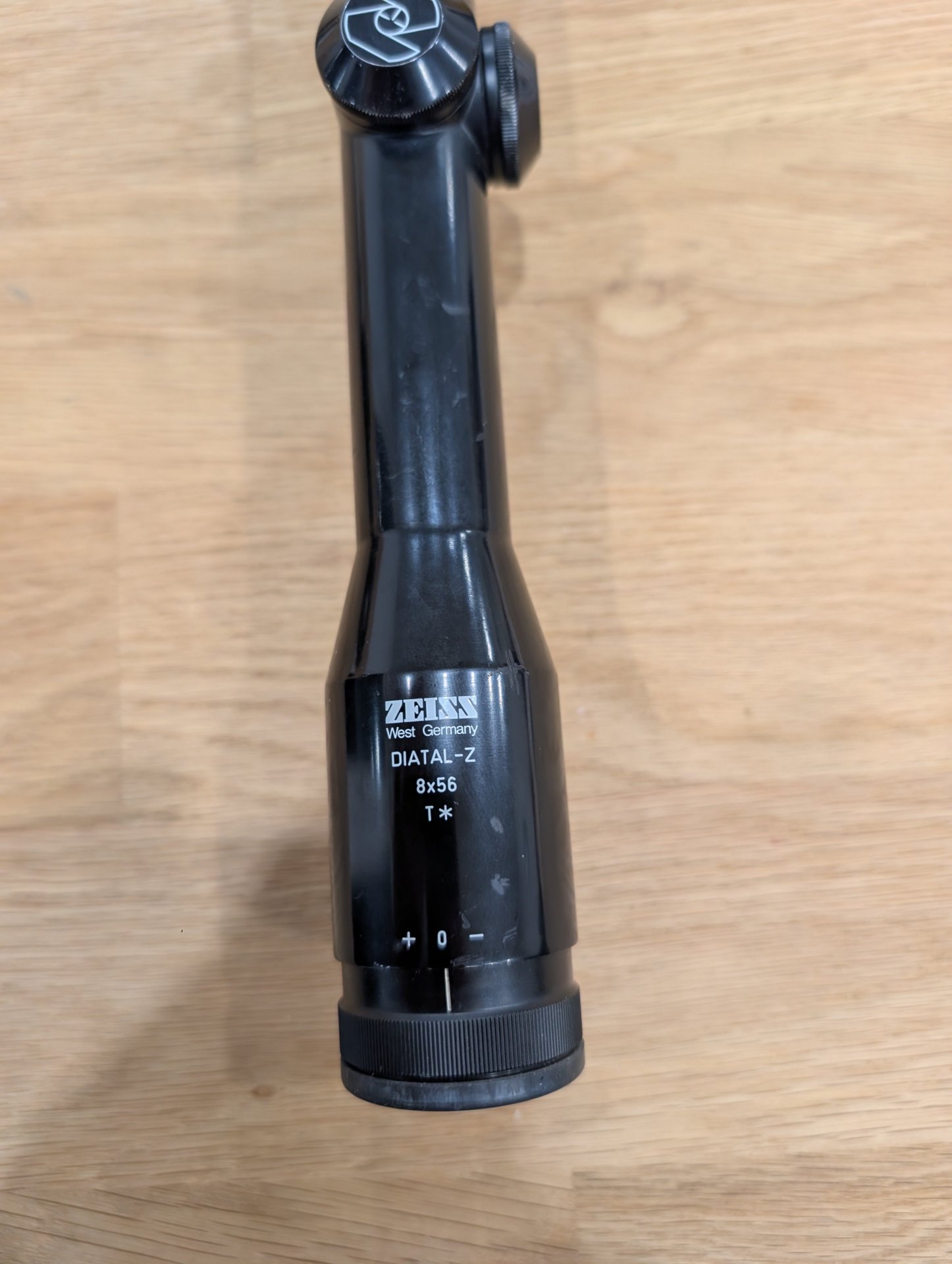 Zeiss Diatal-Z 8x56 T* West Germany – Absehen 1 – mit Suhler Einhakmontage (Heym 98) – Bild 3
