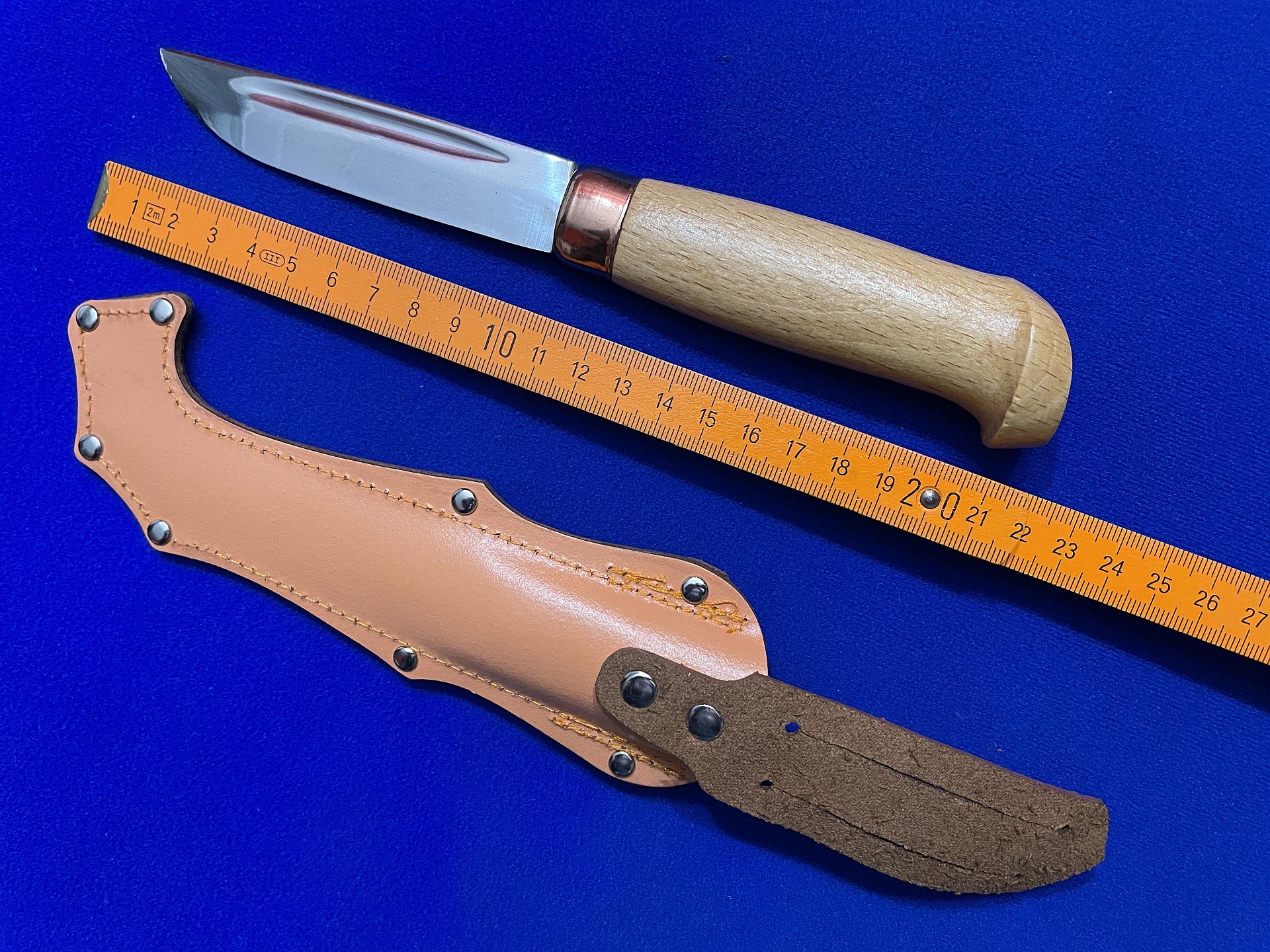 Finnland traditionelles Messer, sgt. "Puukko" 1940 – Bild 2