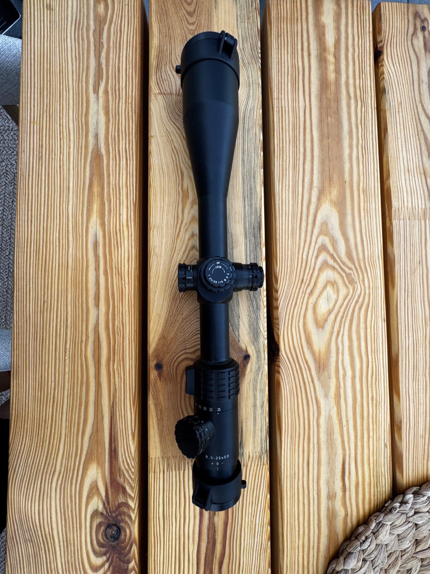 Zielfernrohr Falke 8,5-25x50 TAC beleuchtetes MilDot – Bild 2