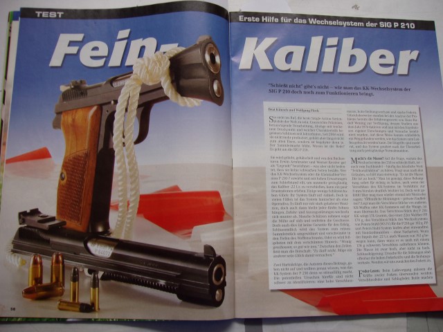 Visier - Heft : ** Erste Hilfe für das WS der SIG P 210 ** – Bild 1
