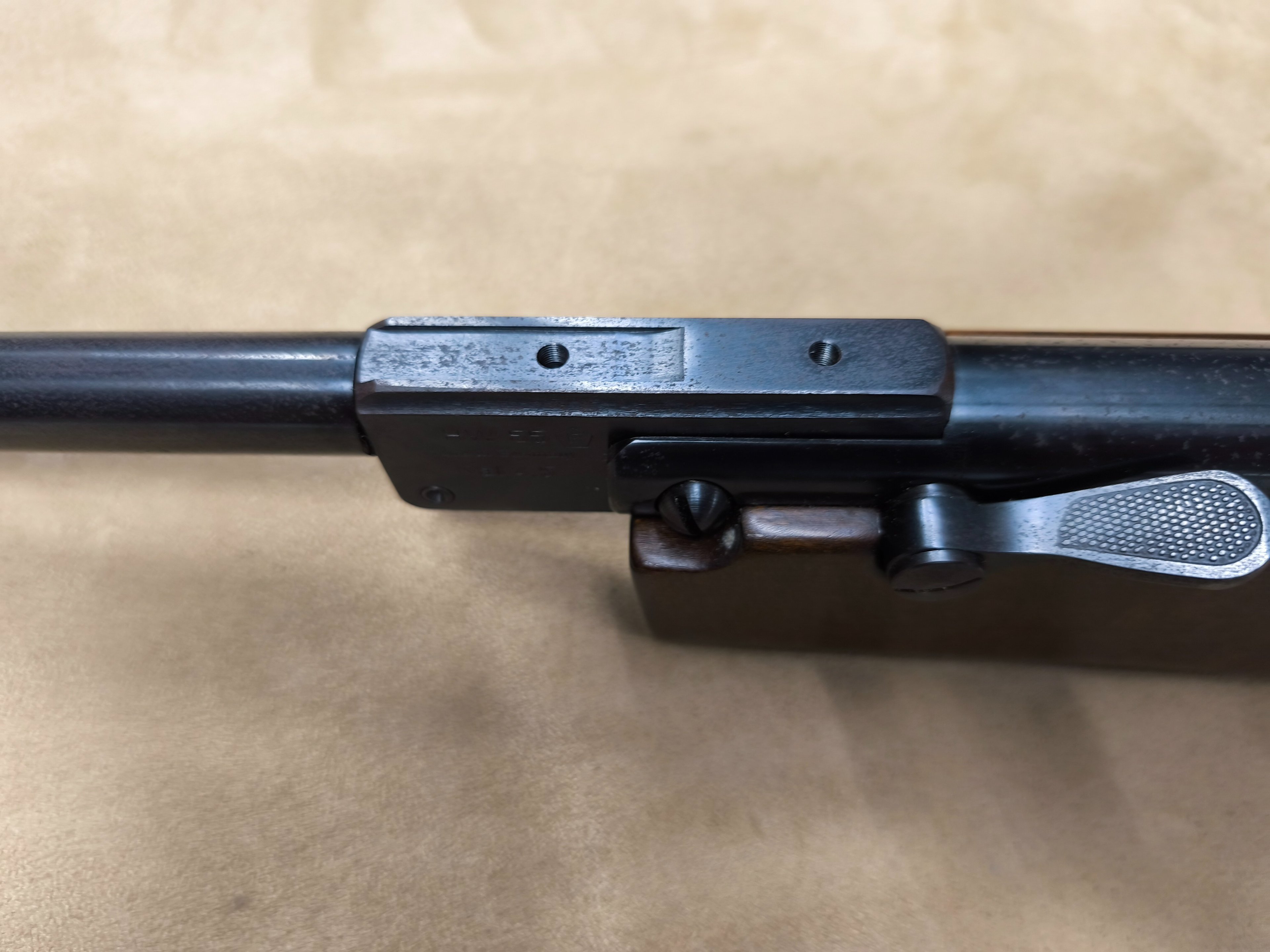 Weihrauch HW 55 Cal. 4,5mm (SN: 1447137) – DEFEKT / Schaftbruch ohne Hinterschaft / ohne Visierung – Bild 5