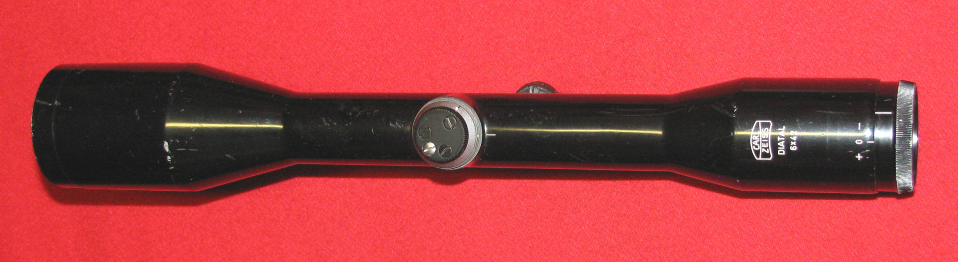 ZF / Zielfernrohr, ein CARL ZEISS DIATAL 6 x 42 mit dem Absehen 1 und kompletter Montage / Fehler – Bild 3