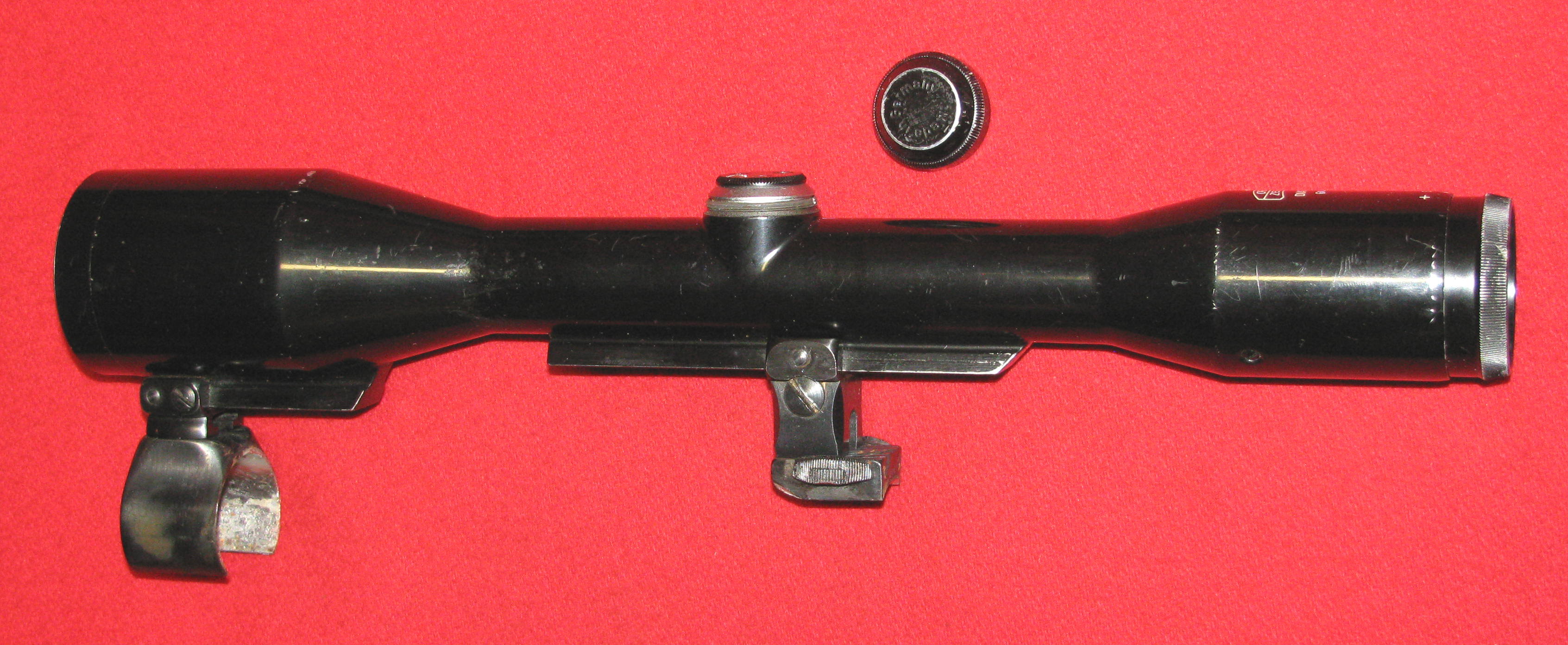 ZF / Zielfernrohr, ein CARL ZEISS DIATAL 6 x 42 mit dem Absehen 1 und kompletter Montage / Fehler – Bild 1