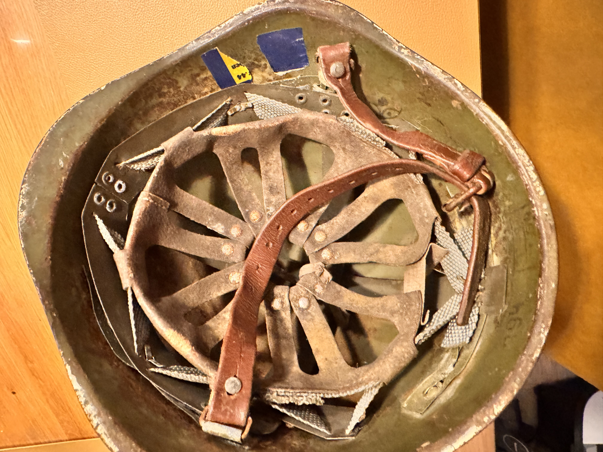Stahlhelm Luftschutz Helm deutsch Ausland – Bild 5