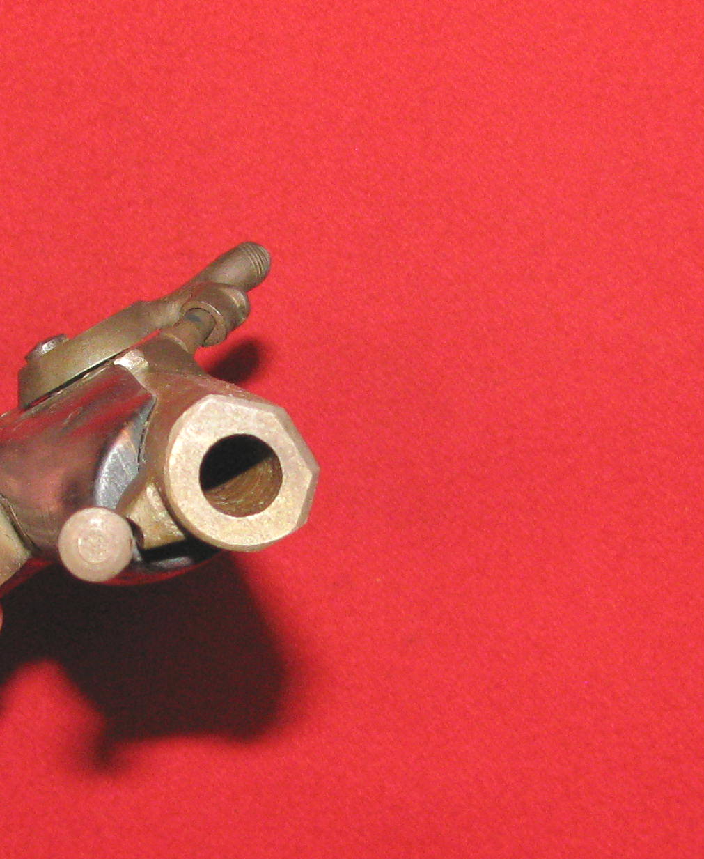 Perkussion Derringer Vorderlader Pistole mit Verzierungen – Bild 6