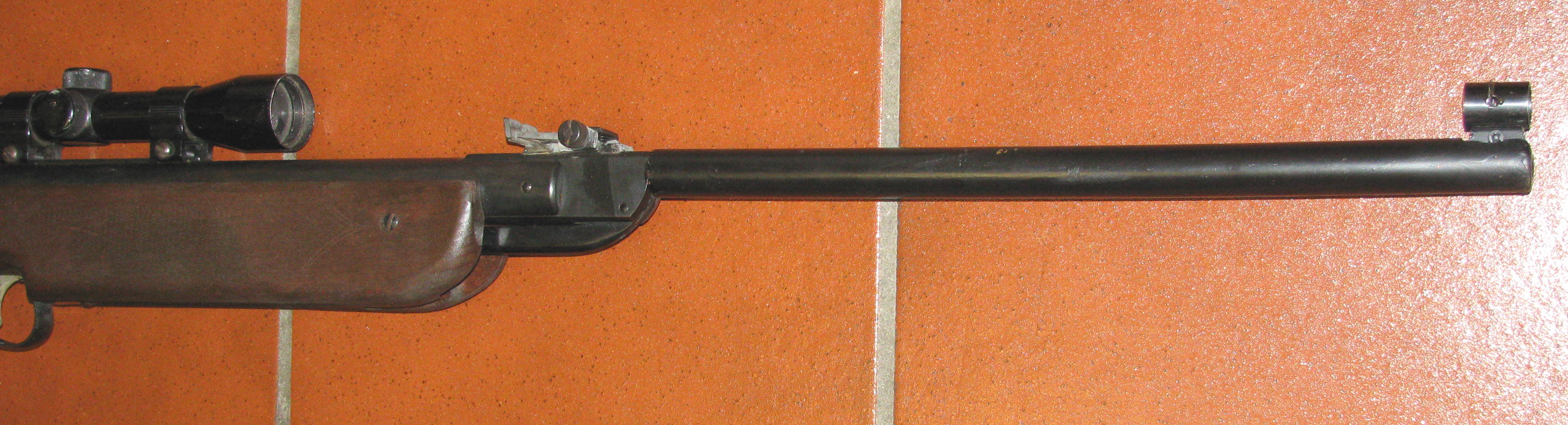 Älteres DIANA Luftgewehr, ein DIANA MOD. 35 mit F - Zeichen / Fehler – Bild 5