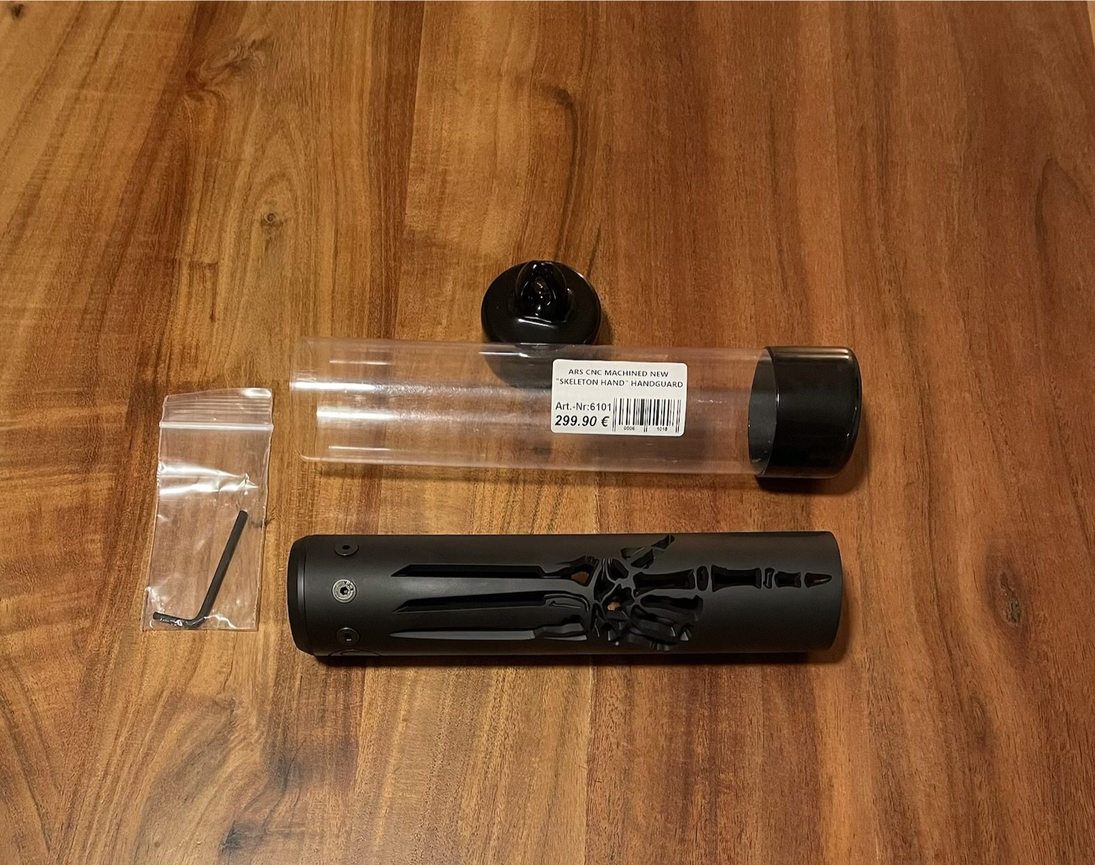 unique-ars Cnc gefräster Handguard – Bild 1