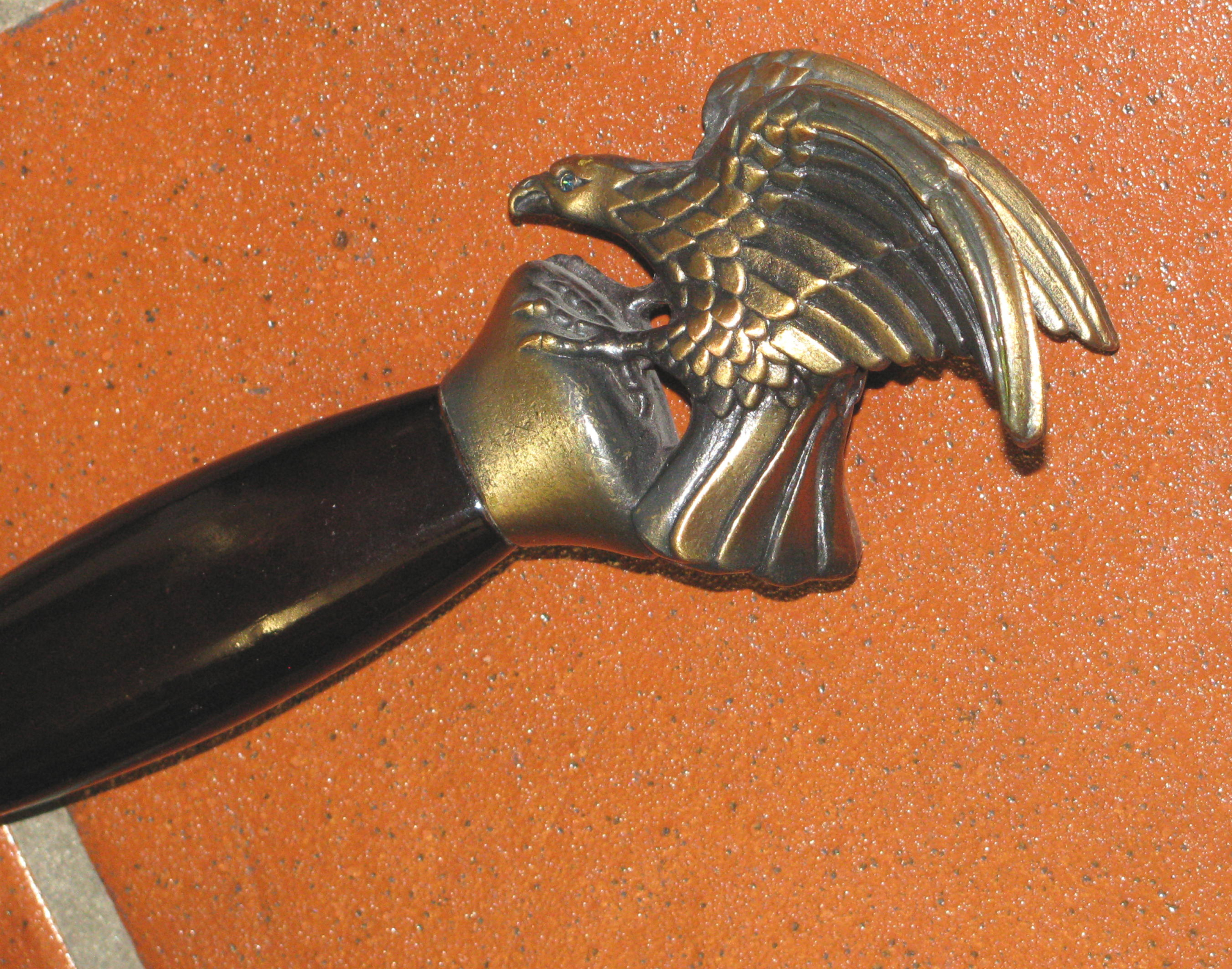 Fantasy - Dolch mit Adler und Scheide – Bild 2