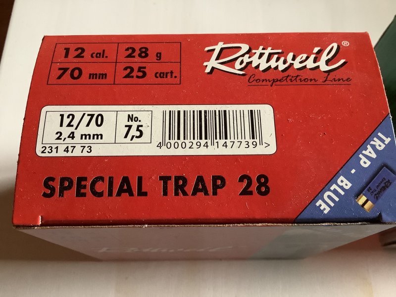 Schrot 12/70 Rottweil 28g – Bild 1
