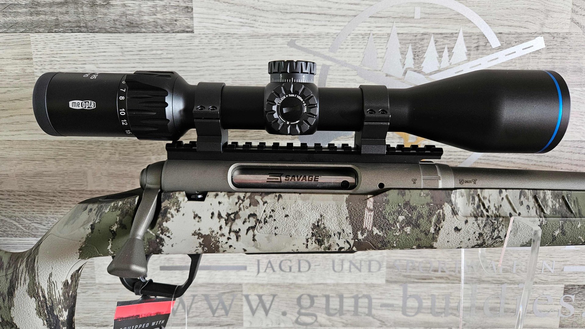Neuware vom Fachhandel - Repetierbüchse Savage AXIS II PRO Woodland .223 Rem. - Komplettset – Bild 4