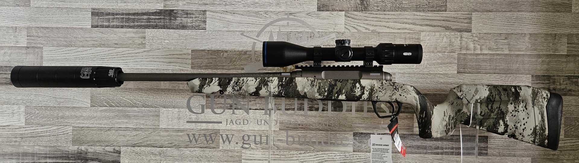 Neuware vom Fachhandel - Repetierbüchse Savage AXIS II PRO Woodland .223 Rem. - Komplettset – Bild 2