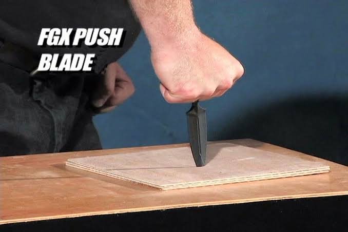Cold Steel FGX Push Blade II - Faustmesser legal – Bild 2