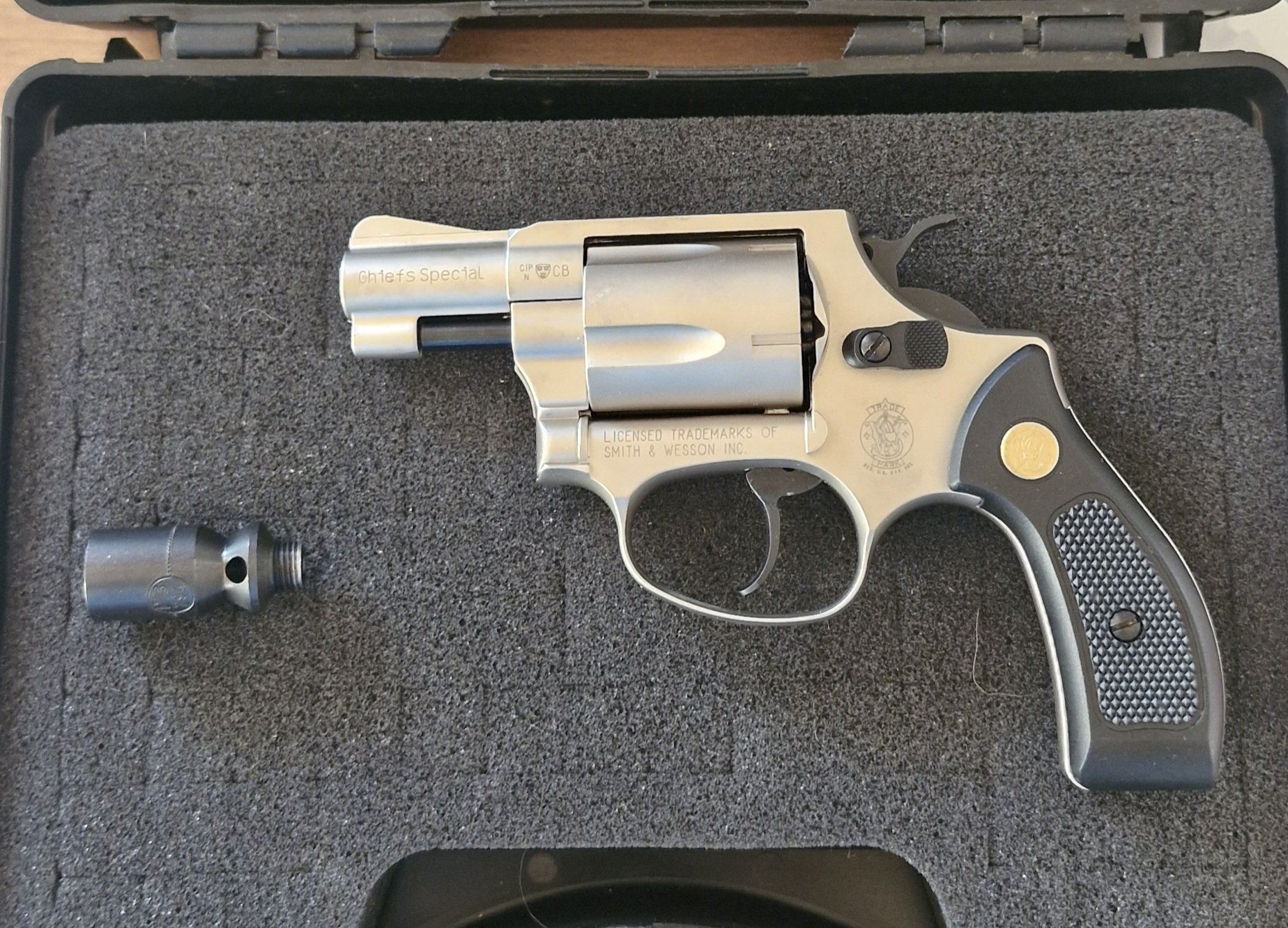 Smith & Wesson Chiefs Special Revolver Cal. 9mm R.K. Gas- und Schreckschusswaffe – Bild 1