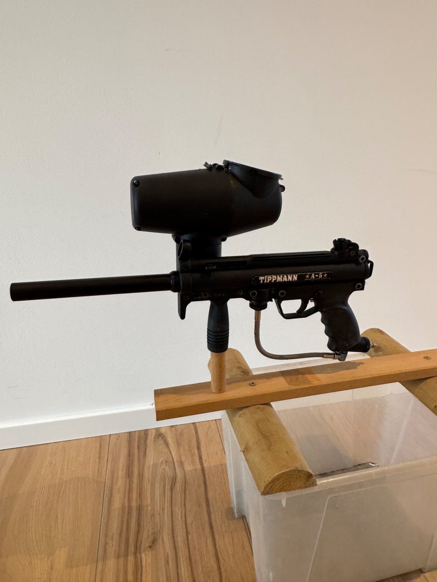 Tippmann A5 Komplettset mit Response Trigger, Druckluftsystem, Mamba-Schlauch, Maske & Zubehör – Bild 1