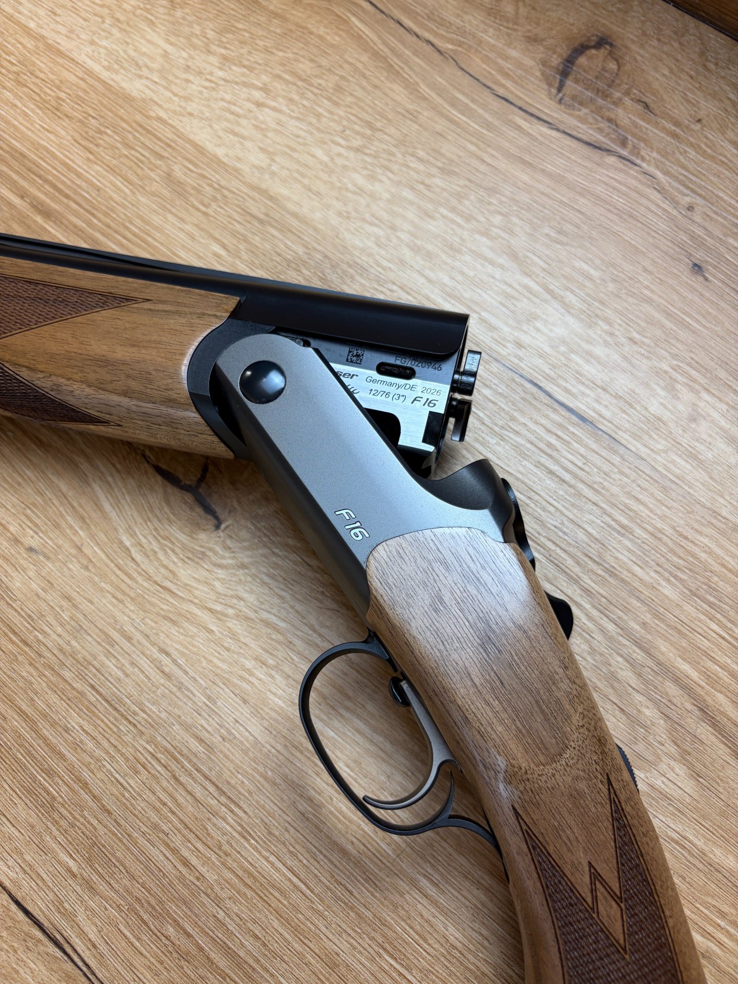 Bockdoppelflinte Blaser F16 Standard Kal. 12/76 LL71 ++ NEUWARE ++ UVP 4612€ ++ – Bild 6