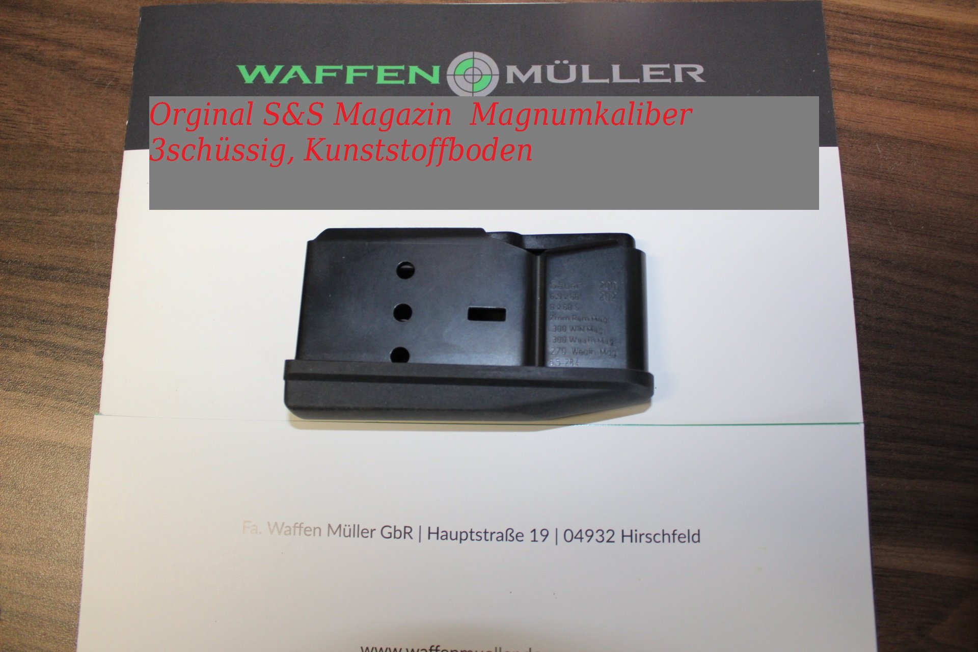 Sauer 202 Magazin 3schü. – Bild 1