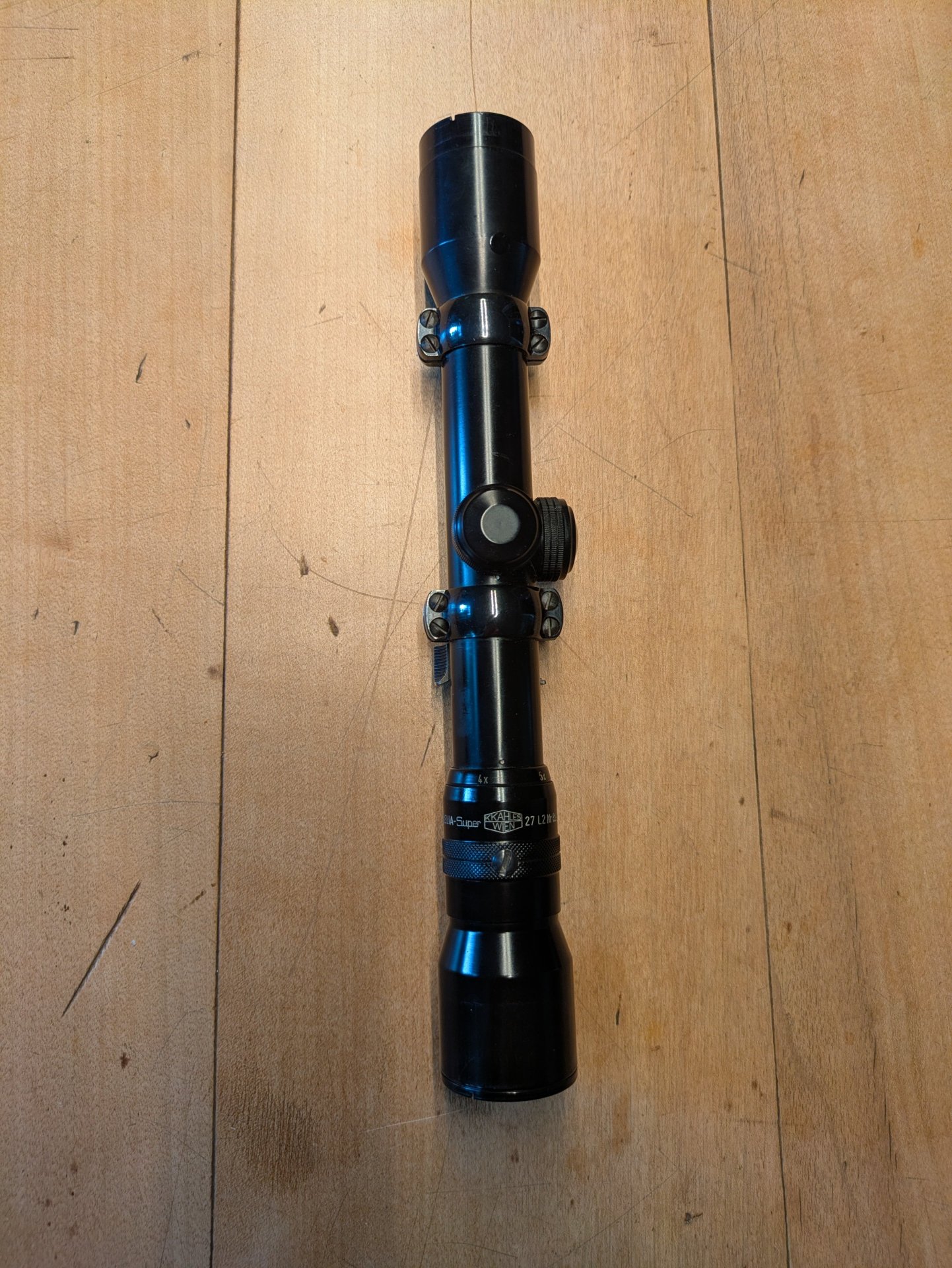 Kahles, Wien, Helia-Super 27L2, Typ 2.3-7x30 mit Steyr Schwenkmontage Drückjagd – Bild 2