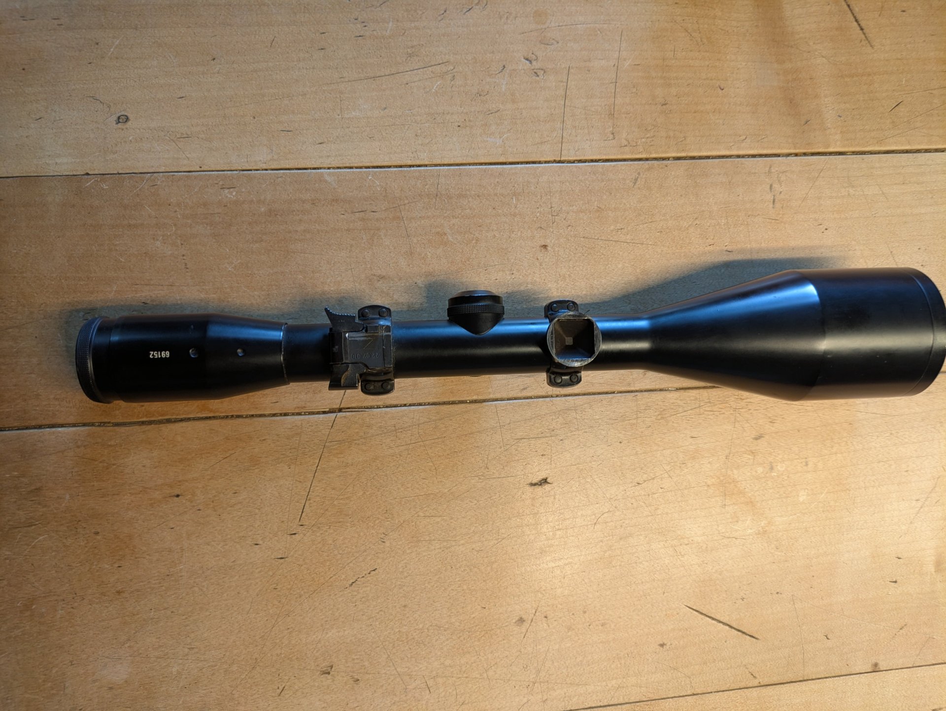 Schmidt & Bender 8x56 Zielfernrohr mit Steyr Schwenkmontage – Bild 2