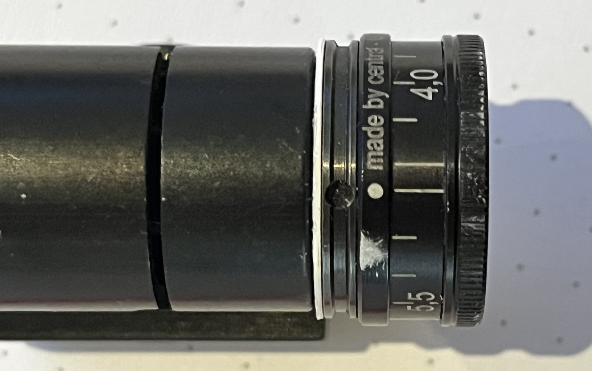 Anschütz Korntunnel M18, verstellbares Ringkorn 3.8 – 5.8, Adlerauge 0.5 – Bild 2