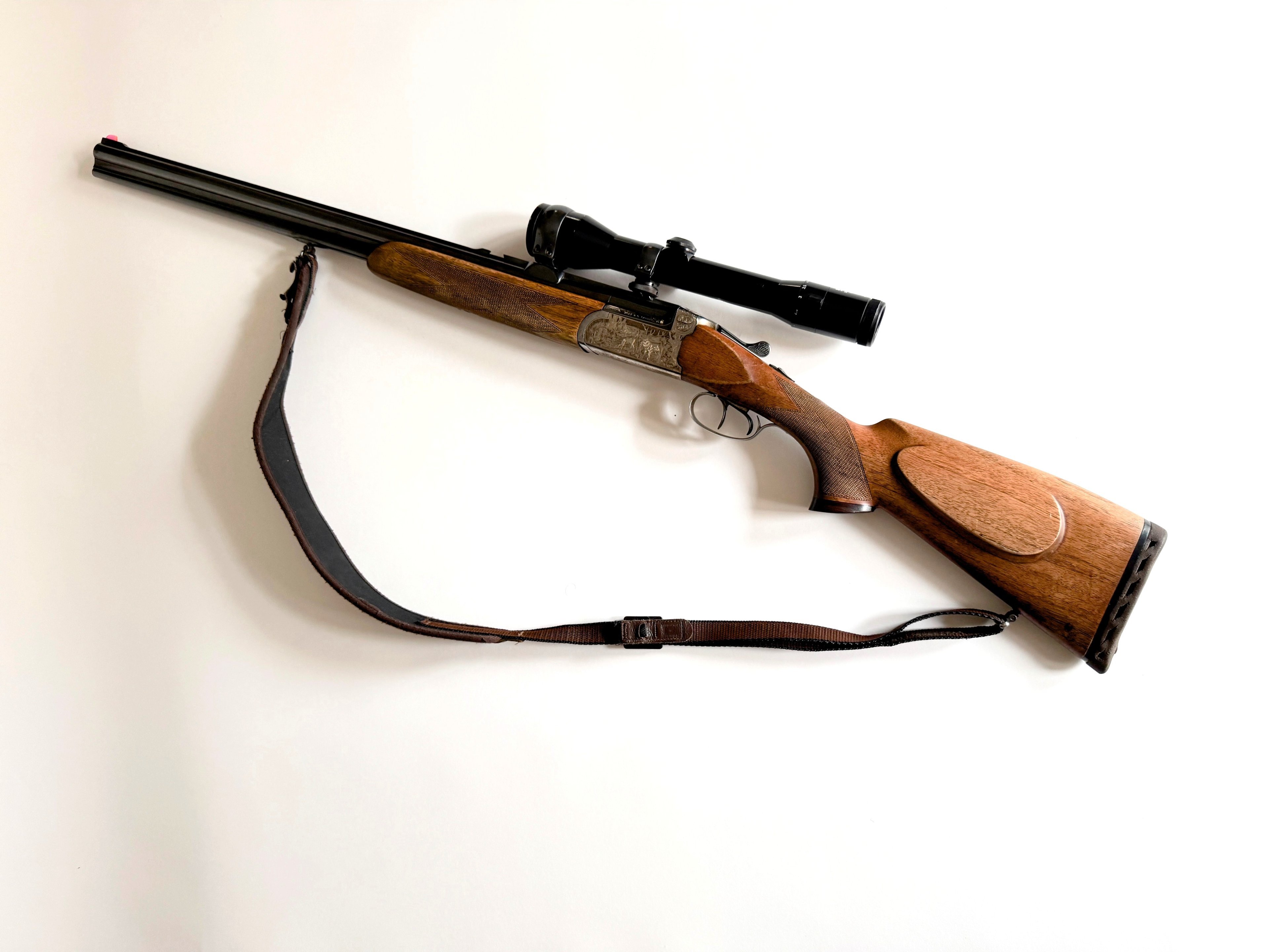 Antonio Zoli kombinierte Jagdwaffe 16/70 & 7x65R mit Wechsellauf 2x 16/70 – Bild 1