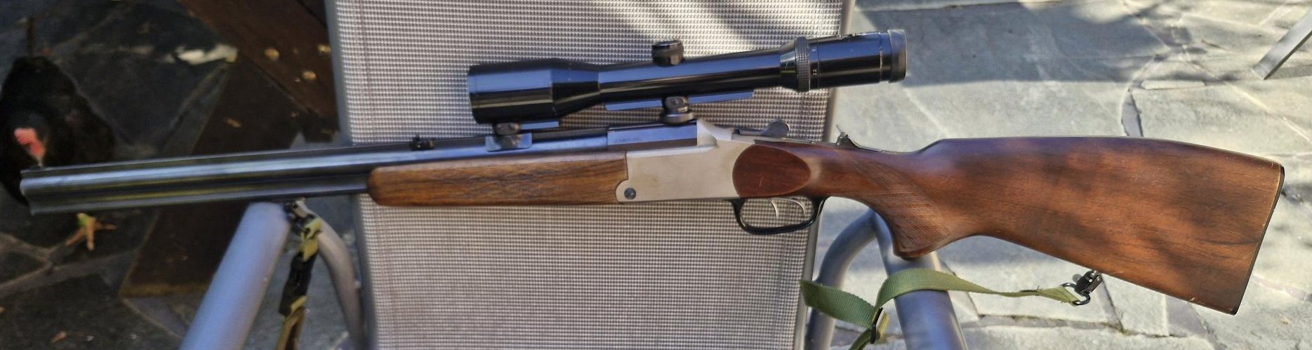 Bockbüchsflinte Blaser ES 67 mit Zielfernrohr Swarovski Habicht 2,2 -9 x42 – Bild 1