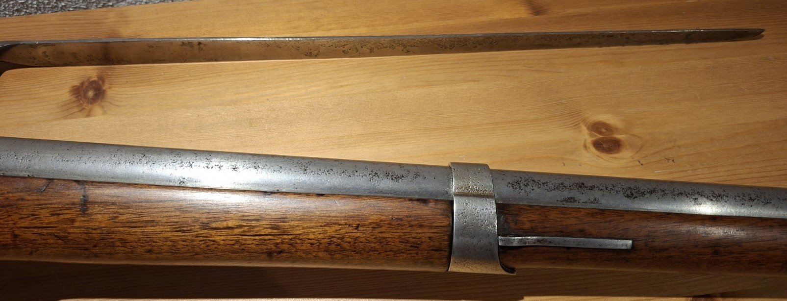 US Harpers Ferry M1816 Muskete mit Bayonet – Bild 3