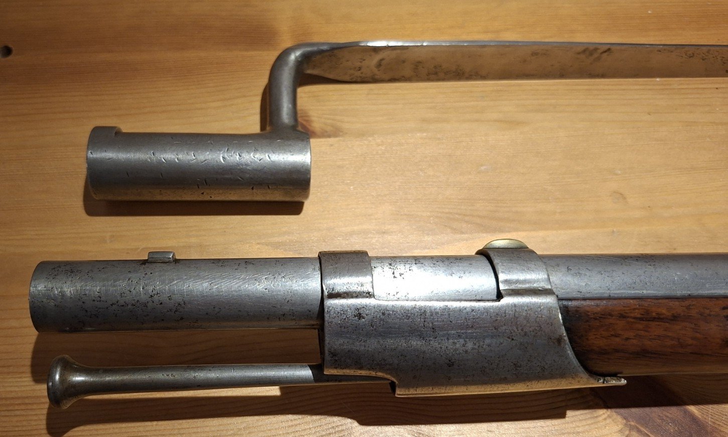 US Harpers Ferry M1816 Muskete mit Bayonet – Bild 10