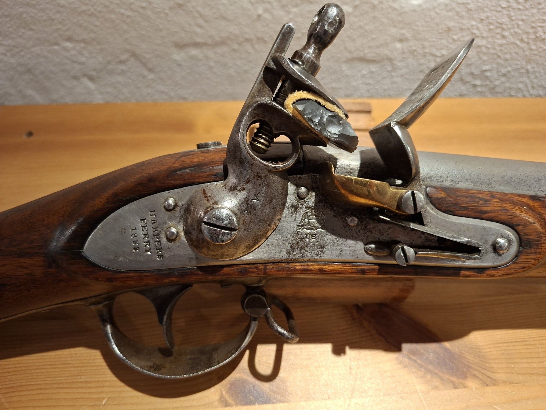 US Harpers Ferry M1816 Muskete mit Bayonet – Bild 2