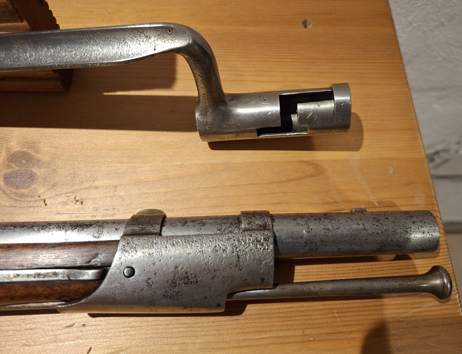 US Harpers Ferry M1816 Muskete mit Bayonet – Bild 11