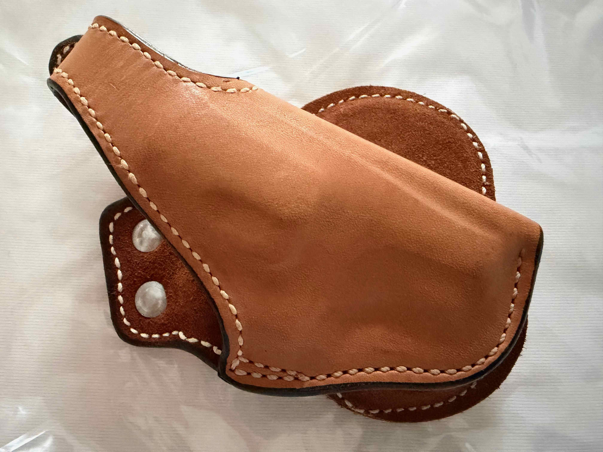 Sehr selten: BIANCHI Paddle-Holster für Mod. 36, 60 oder ERMA EGR 66, 66X oder Weihrauch HW 37, 88, – Bild 1