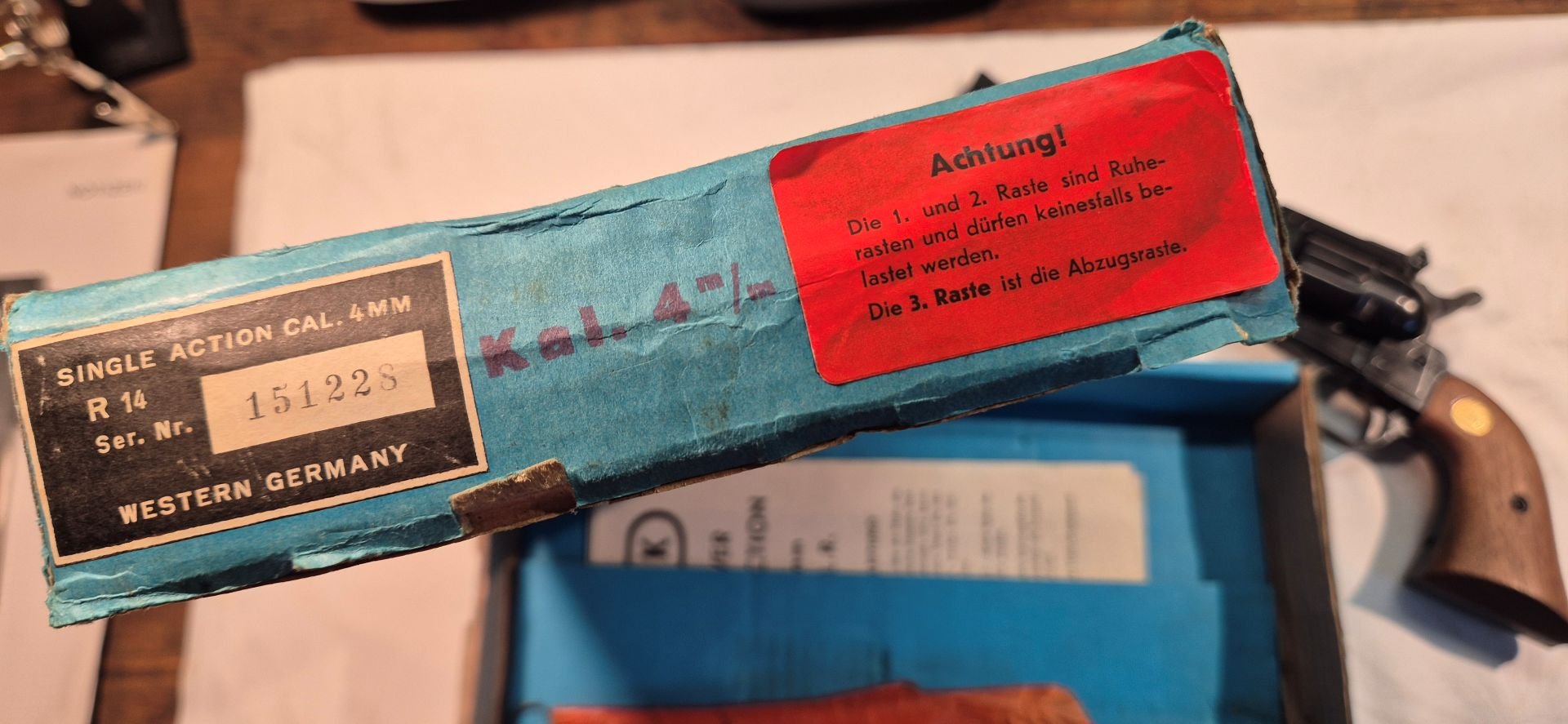 Sammlerstück: Reck Revolver 4mmRZ, originalverpackt – Bild 3