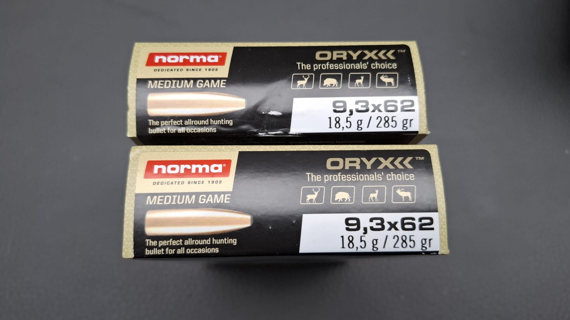9,3x62 Norma Oryx 3 Schachteln losgleich Versandkostenfrei Munition Patronen für Jagd Drilling BBF – Bild 1