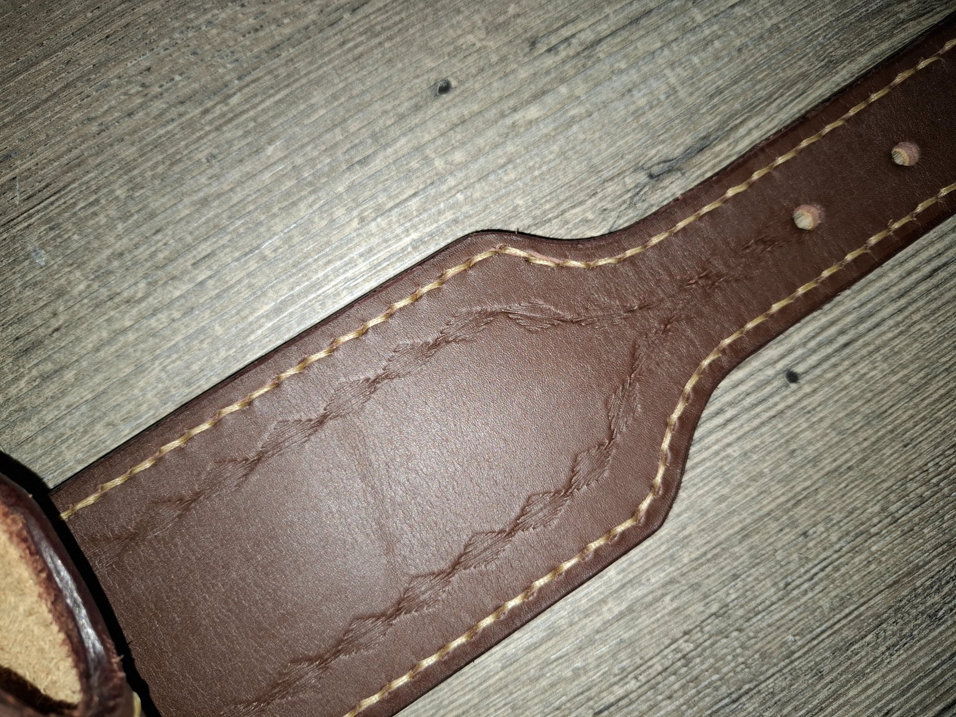 Westernholster punziert passend für COLT SAA Peacemaker Old West Gunrig – Bild 3