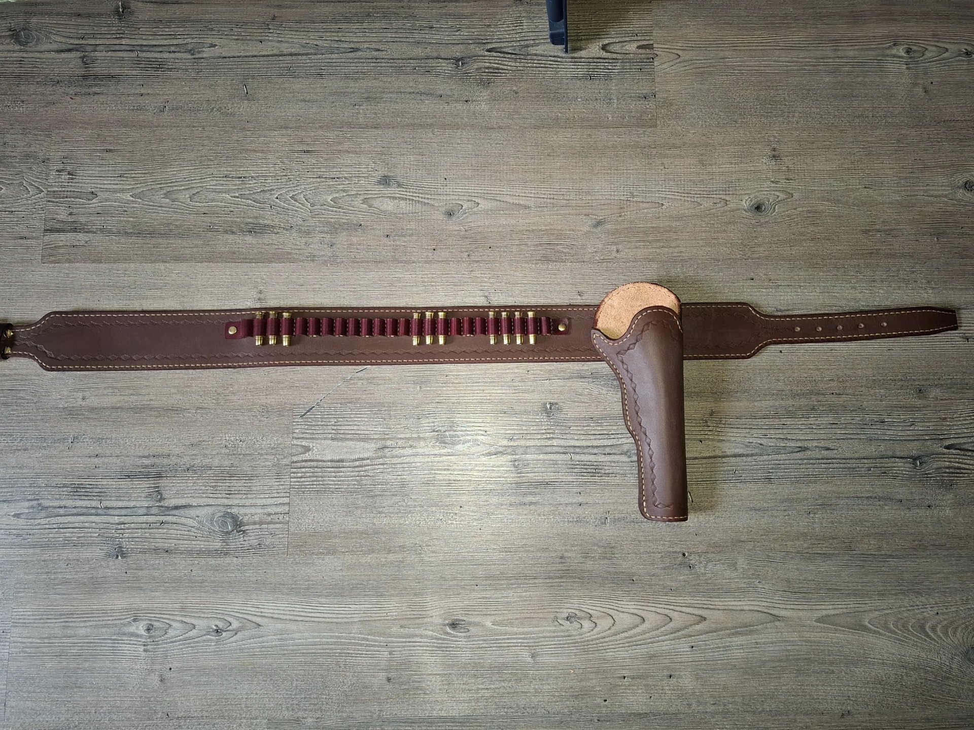 Westernholster punziert passend für COLT SAA Peacemaker Old West Gunrig – Bild 1