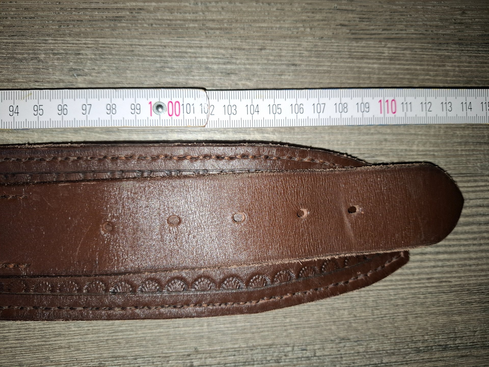 Westernholster punziert passend für COLT SAA Peacemaker Old West Gunrig – Bild 6