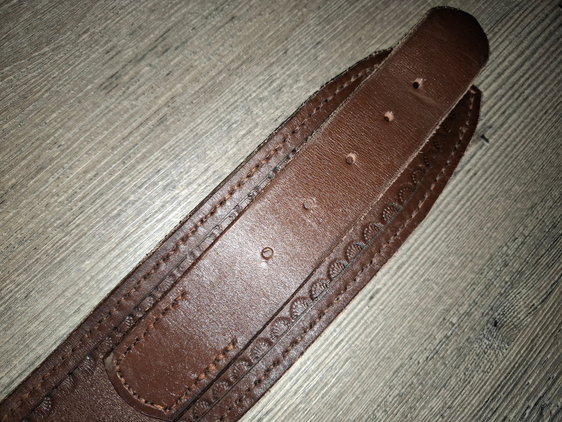 Westernholster punziert passend für COLT SAA Peacemaker Old West Gunrig – Bild 3