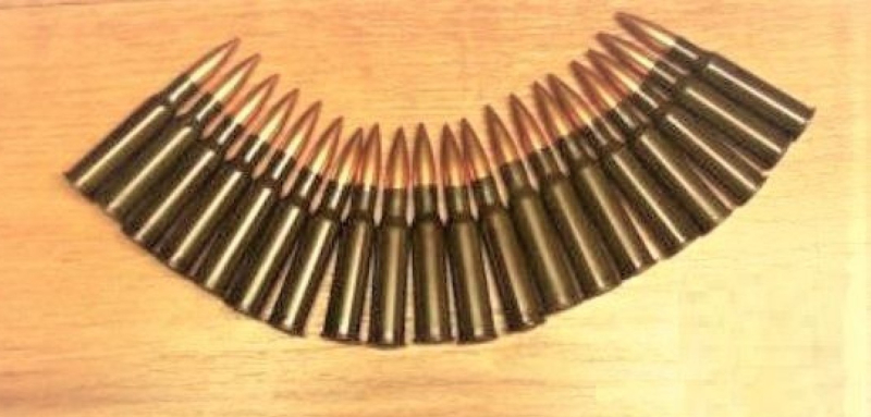 Dekomunition 7,62x54r 7,62x54 R Bjr 1953 Stahlhülse Dekopatrone Deko Patrone Dekopatronen Mosin – Bild 1